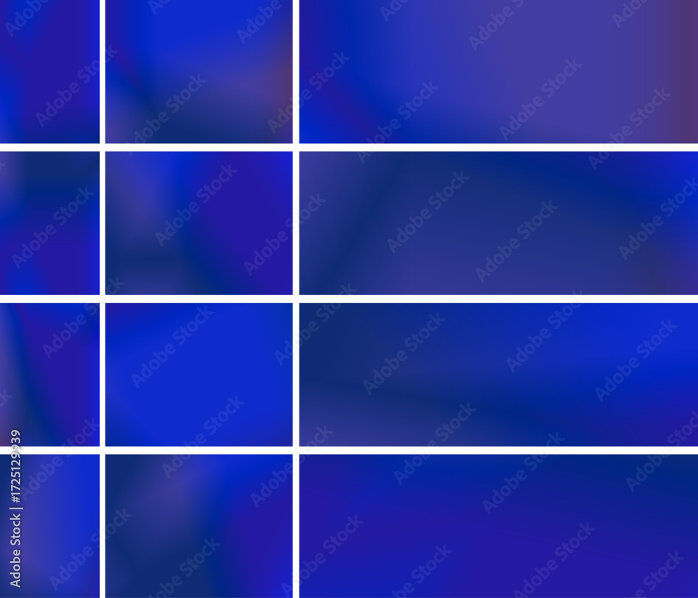 Fototapeta premium Abstract mix of colorful dark blue and light blue glow colors, full gradient background, Vivid gradient for technology background, poster 