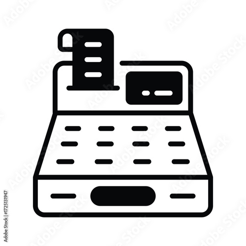Get this creatively crafted amazing icon of cash register