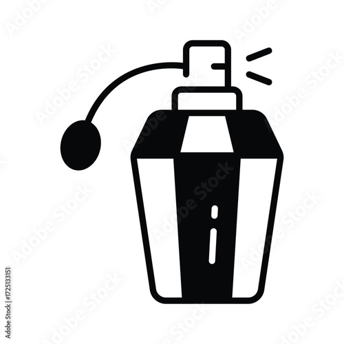 Perfume bottle icon representing fragrance, fashion, and cosmetic shopping