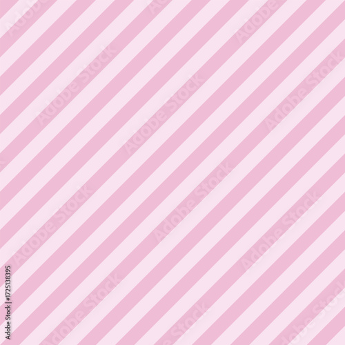 Pattern diagonal stripe seamless sweet pink two tone colors. abstract background vector.