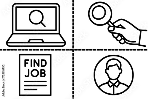 Strategies for finding a job using online resources and networking techniques effectively