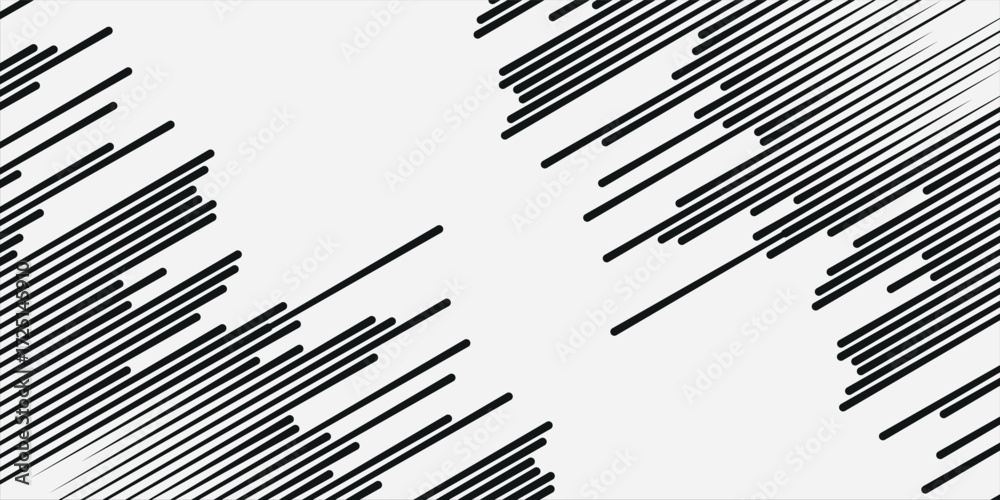 Naklejka premium elegant random lines flowing dynamic pattern. vector art illustration