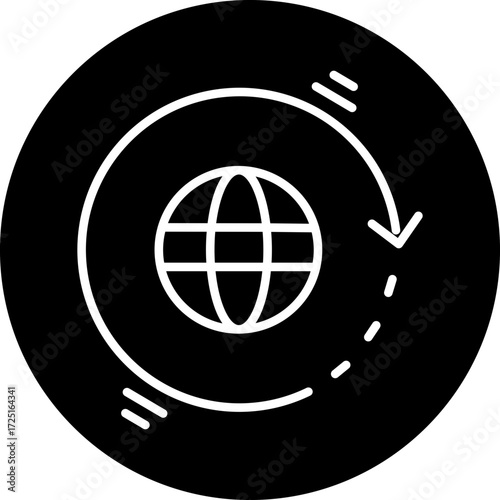 Worldwide Line Icon Style