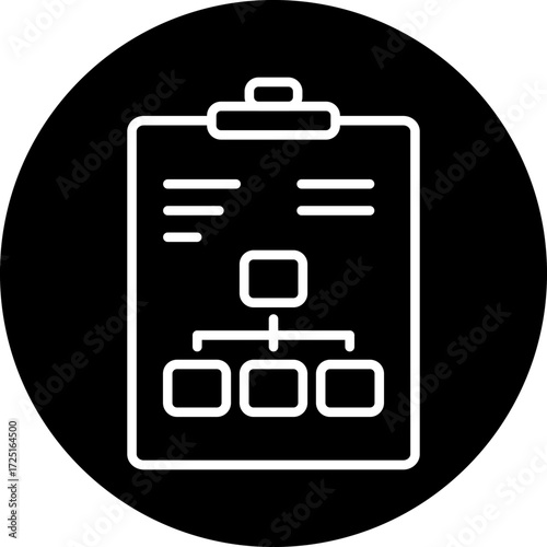 Project Scheme Line Icon Style