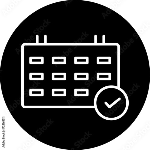 Deadline Line Icon Style