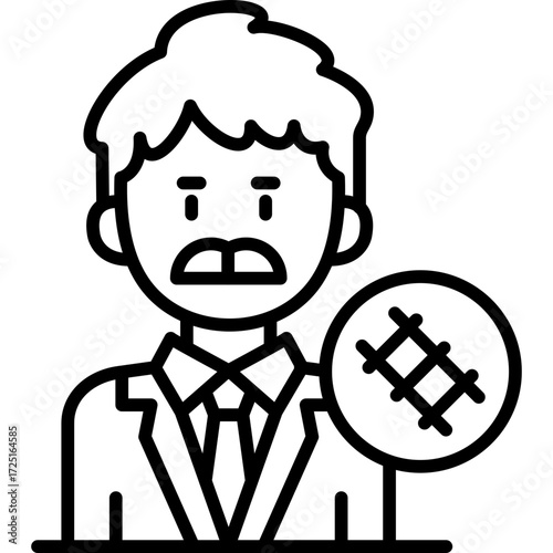 Driver Icon Vector Element
