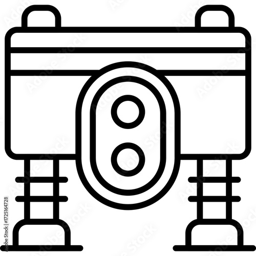 Traffic Light Icon Vector Element
