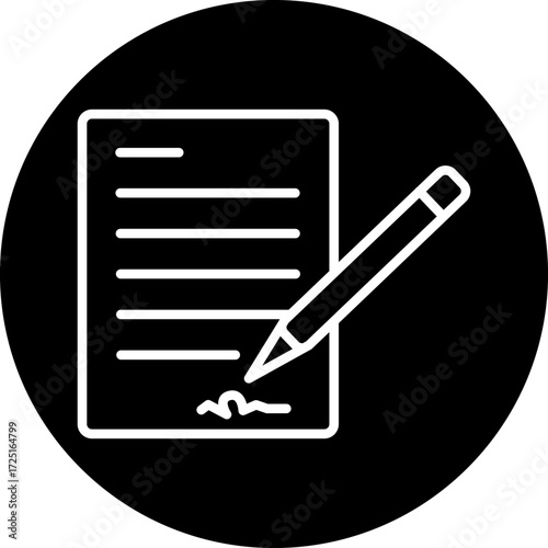 Contract Line Icon Style