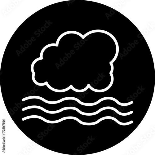 Foggy Line Icon Style