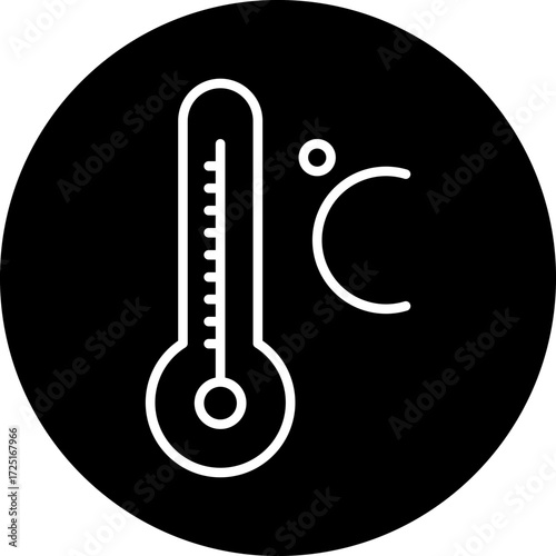 Celsius Line Icon Style