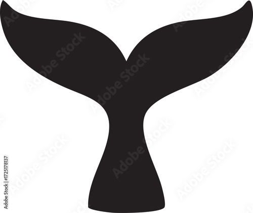 Minimalist whale tail