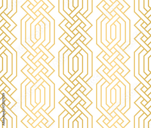 Seamless geometric ornament based on traditional arabic art, Great design for fabric, textile, cover, wrapping paper, background.