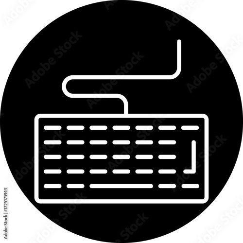 Keyboard Line Icon Style
