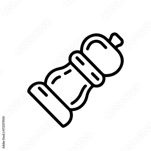 pepper grinder seasoning spice icon