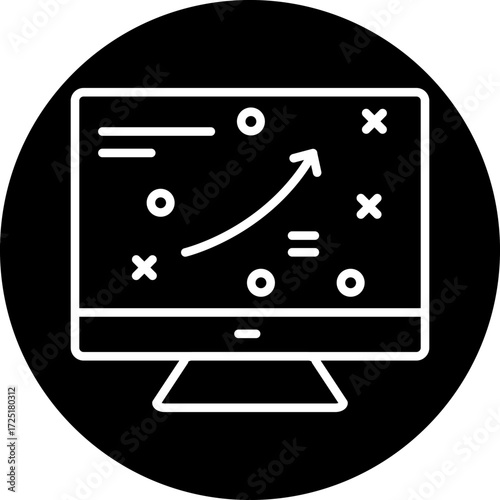 Strategy Line Icon Style