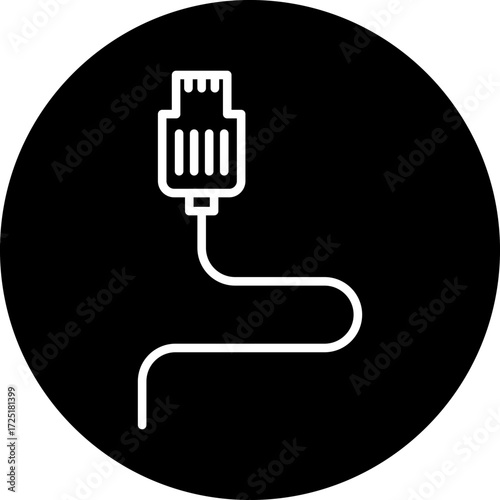 Ethernet Line Icon Style