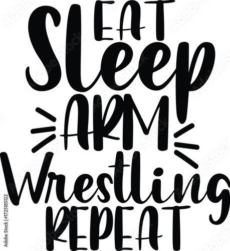 arm wrestling svg Design