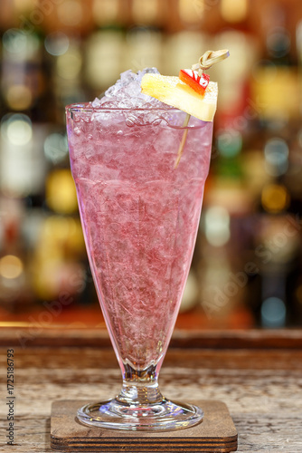 Fragrant fresh cocktail