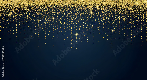 Wallpaper Mural Background with gold glitter to place the inscription. wallpaper, Poster with lines consisting of particles. Torontodigital.ca