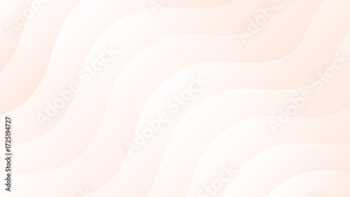Abstract Cream Gradient Wavy Background Illustrations