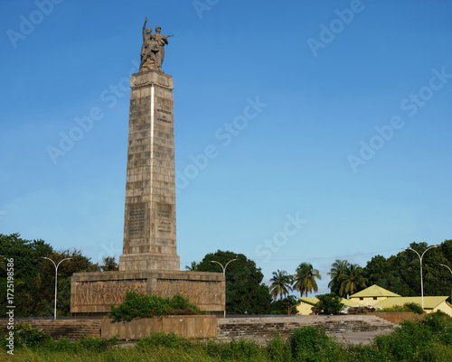 Monument of 22 November 1970, West Africa. Conakry, Guinea.