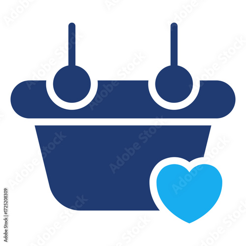 Like Items vector icon stock illustration