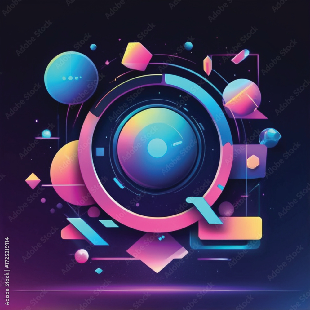 Obraz premium Adobe Illustrator Artwork