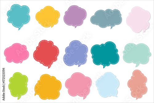 empty speech bubble single for ad sale copy space, Entering Conversation Messages and Thoughts of Cartoon Characters, bubble doodle or sticker dialog, price tag balloon speech
