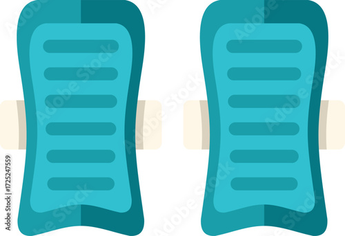 Two empty train seats side by side waiting for passengers to sit and enjoy their journey