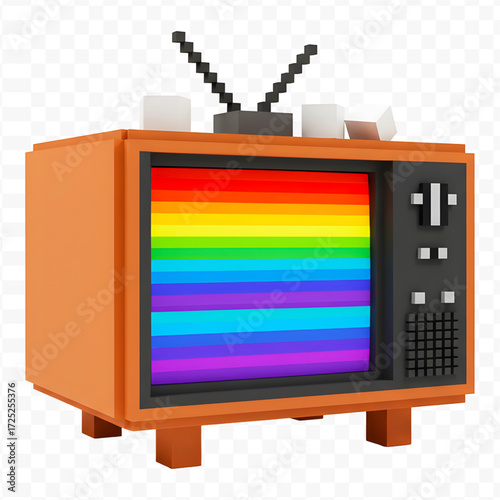 tv set vector illustration