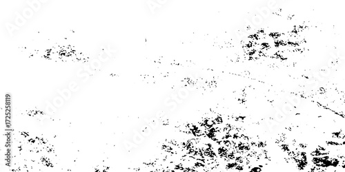 Grunge overlay black and white illustrations for urban designs. Scratched grunge urban background texture vector. Rough distressed grunge abstract background with dust dirt and scratches design. 