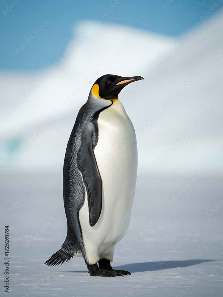 Fototapeta premium Adorable Penguin Close Up Photography