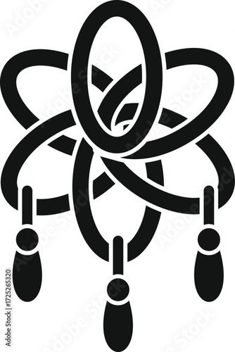 Protecting amulet filtering dreams, letting through only good ones, according to native american culture