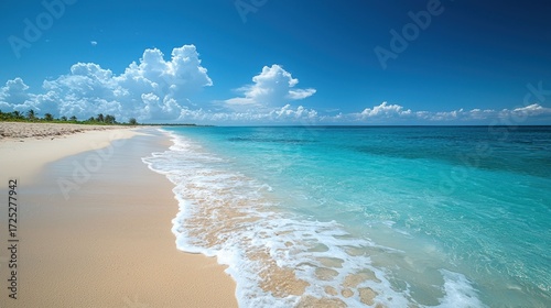 Tropical Beach Paradise: Azure Waters and White Sands