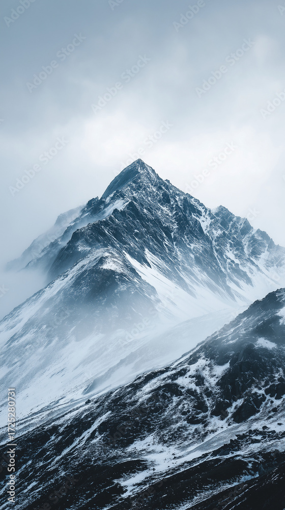 Obraz premium snow covered mountains