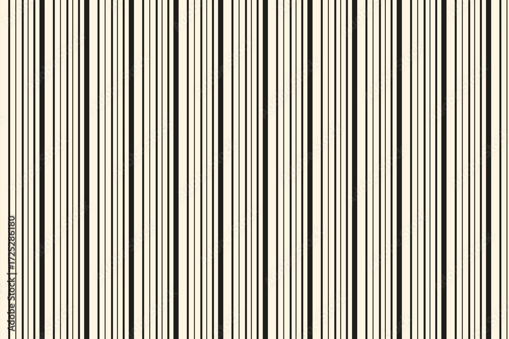 Obraz premium A minimalistic striped background with evenly spaced vertical beige and black lines, perfect for simple and elegant designs.