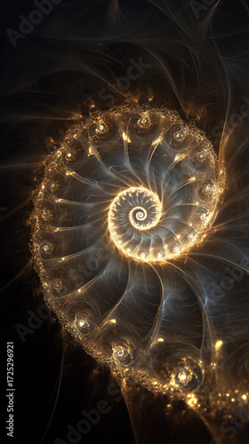 abstract fractal background
