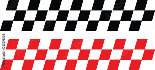 Racing Flag Stripe Design - Checkered Pattern, Finish Line, Competition, Speed, Motorsport, Victory, Sport Event, Banner, Background Element