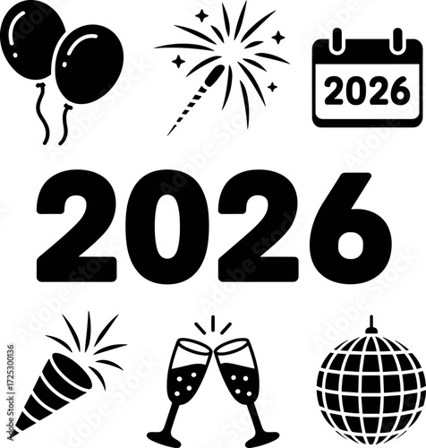 Celebrate the Upcoming Year 2026 with Festive Decorations and Party Supplies for an Unforgettable New Year's Eve Bash