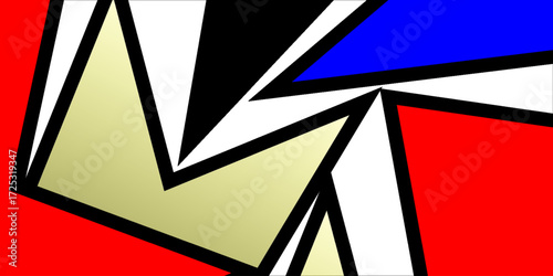 Abstract white and colored gradient  interior multilevel public space with window. 3D illustration and rendering.