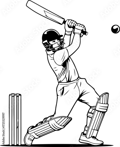 vector golf player