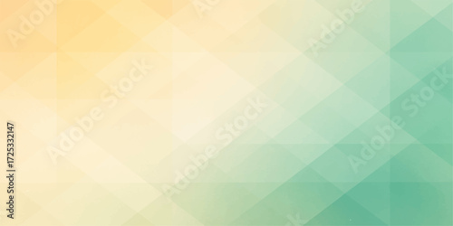 Abstract geometric background with a colorful triangle pattern design, bright light, and technological lines vector illustration