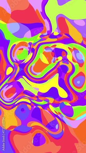 Vertical colorful abstract motion background