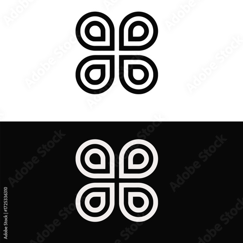 flower logo design