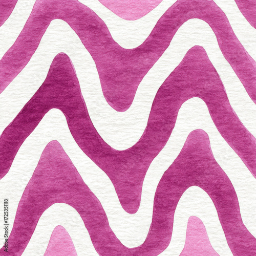 Light Lilac Watercolor Wave Pattern for Seamless Design Projects