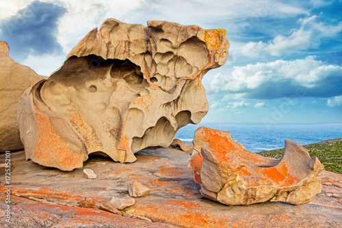 Remarkable Rocks in Flinders Chase National Park. Kangaroo Island, South Australia