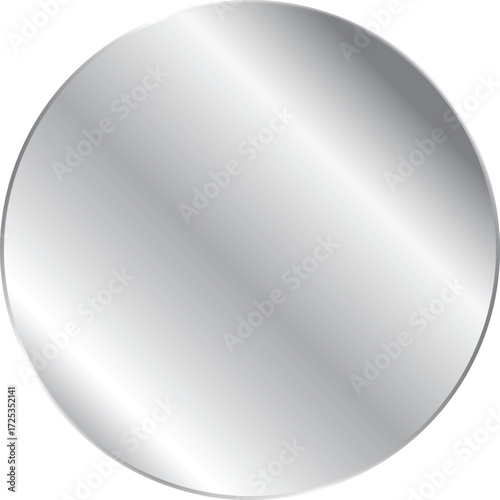 Modern round shape translucent glass frame EPS vector – stylish border design, glossy crystal panel template, clear decorative frame for posters and digital graphics