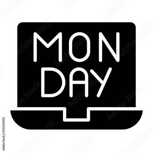 Cyber Monday Vector Icon