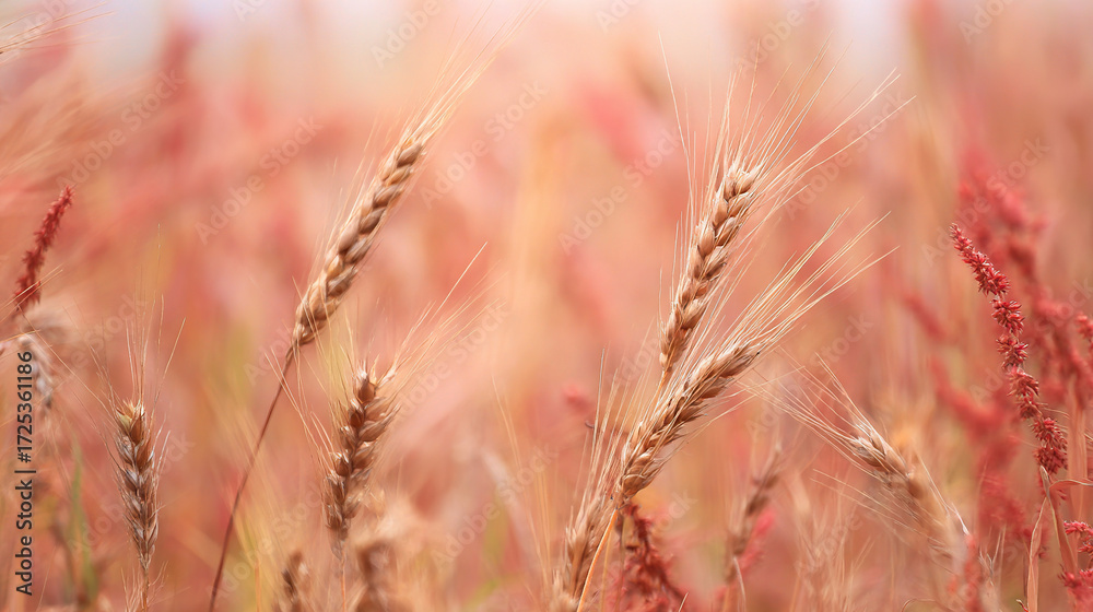 Fototapeta premium Autumn Wheat Ears