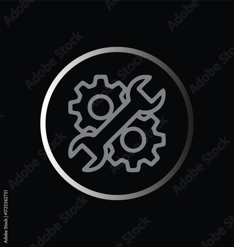 vector illustration of a skull symbol
